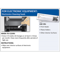 UBICON Maintenance and Repair Kit for Thermal Printers to Clean Shipping  Label Printers; Includes Thermal Printer Cleaning Card and Thermal Printer